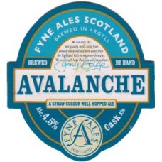 Fyne Ales Brewery Avalanche Pump Clip